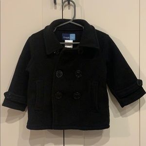 GreatGuy Black Toddler Pea Coat- 24mos